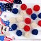 18-Pack Red, White & Blue Rattan Decorative Balls for 4th of July & Home Decor
